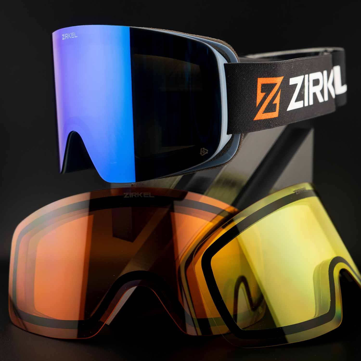 STORM Snow Goggles | Magnetic Lens | Zirkel Optics