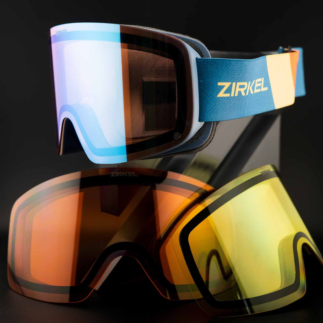 ski goggles with replaceable lenses STORM Magnetic Shield